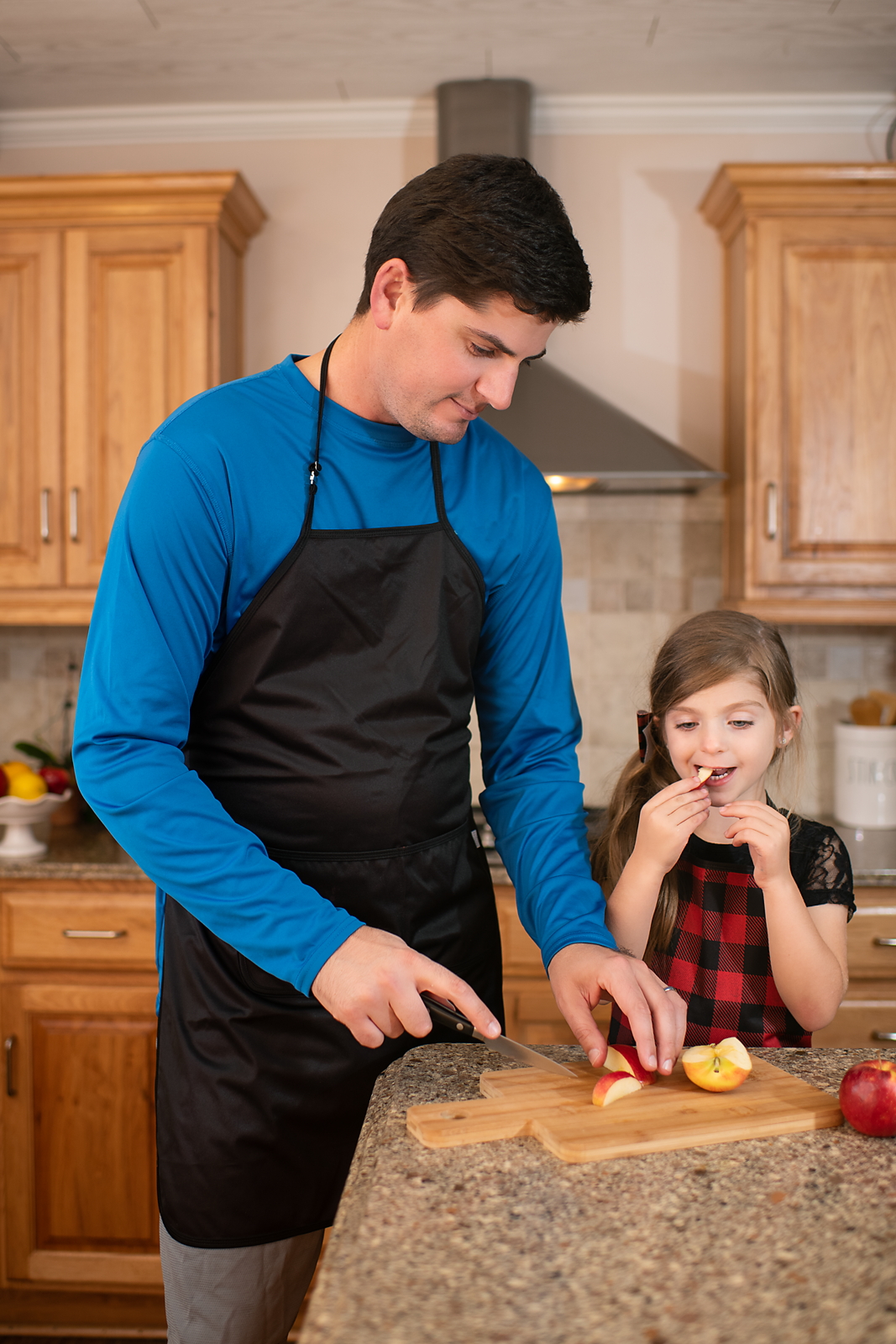 Red Buffalo Plaid Apron - fits sizes youth small through adult 2XL SALE