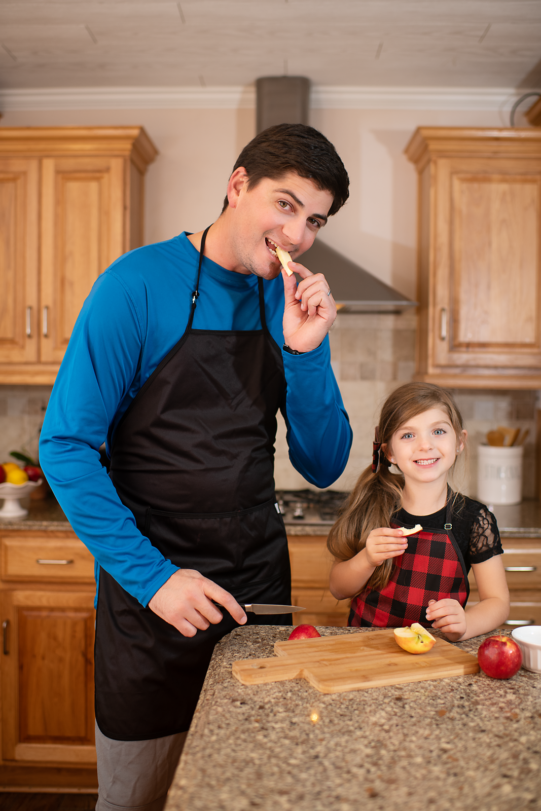 Red Buffalo Plaid Apron - fits sizes youth small through adult 2XL SALE