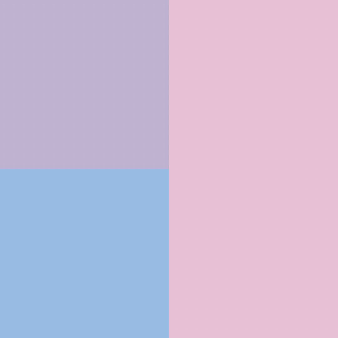 Petal / Lilac / Sky Colorblock | Snap Footie