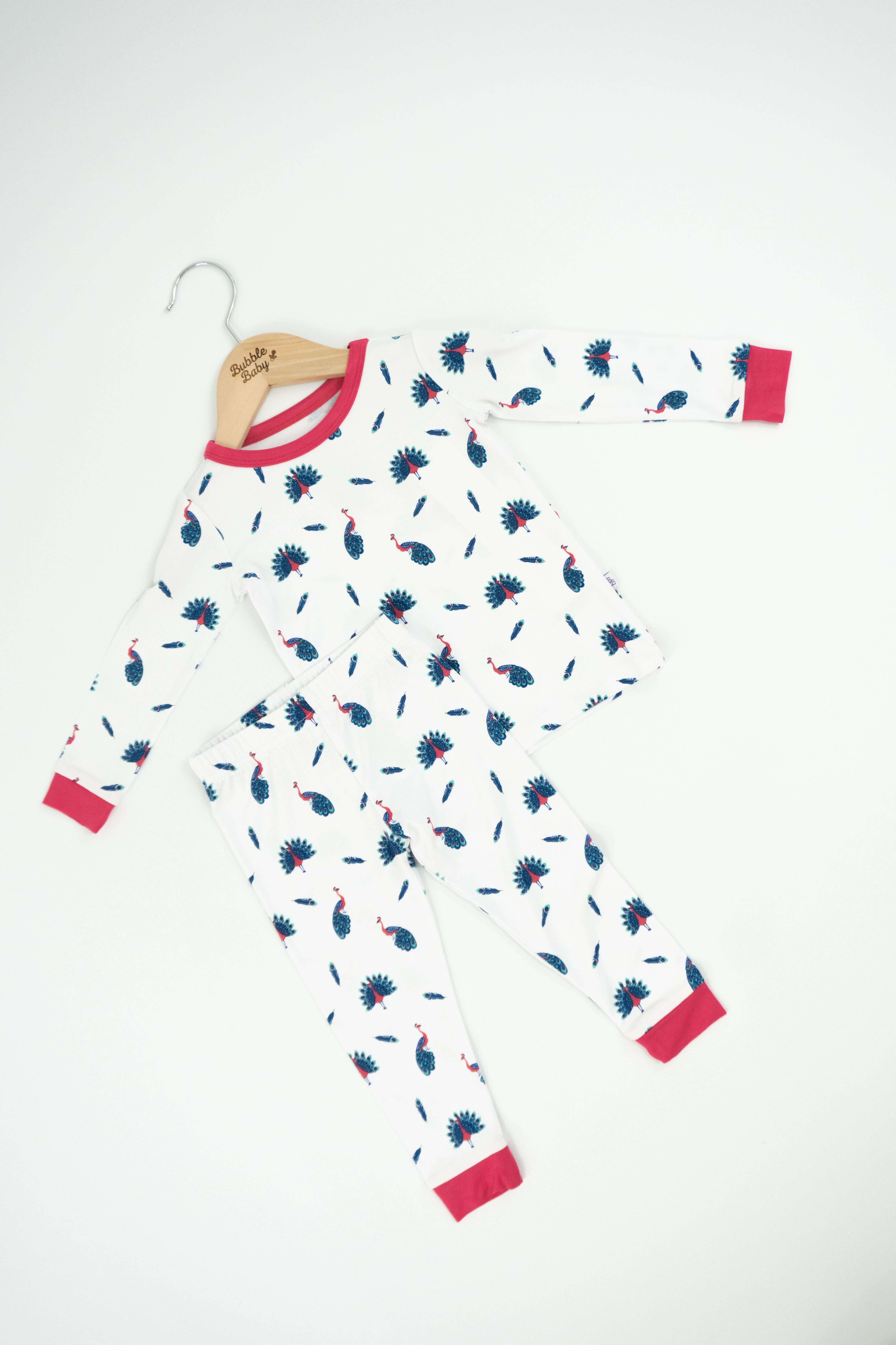 Peacock | Long Sleeve Pajamas