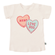 graphic tee | candy hearts