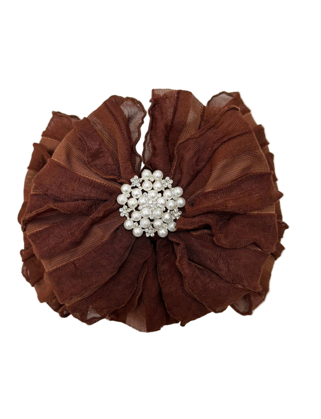 Pearl Ruffled Headband