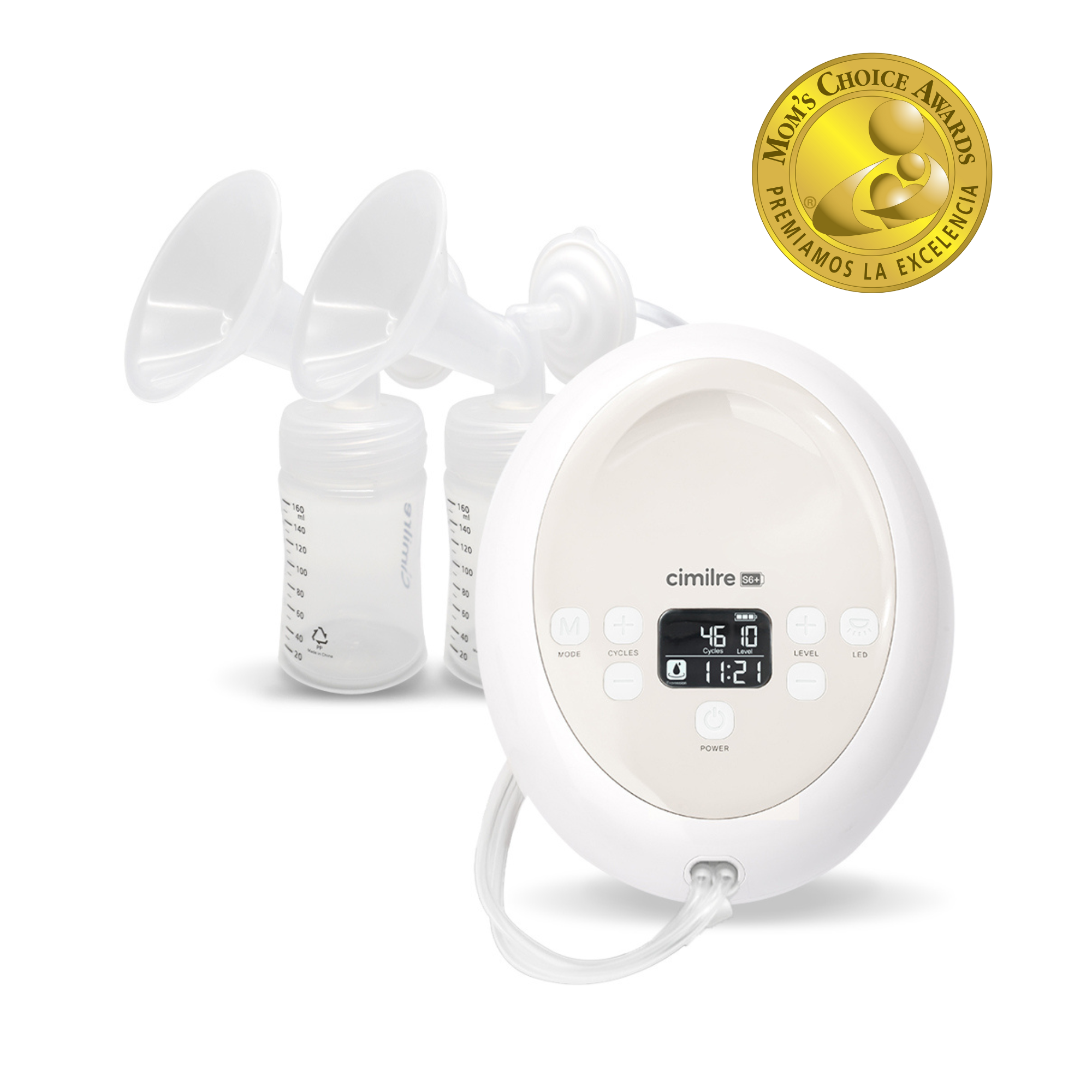 S6+ Adjustable Double Electric and Rechargeable Breast Pump