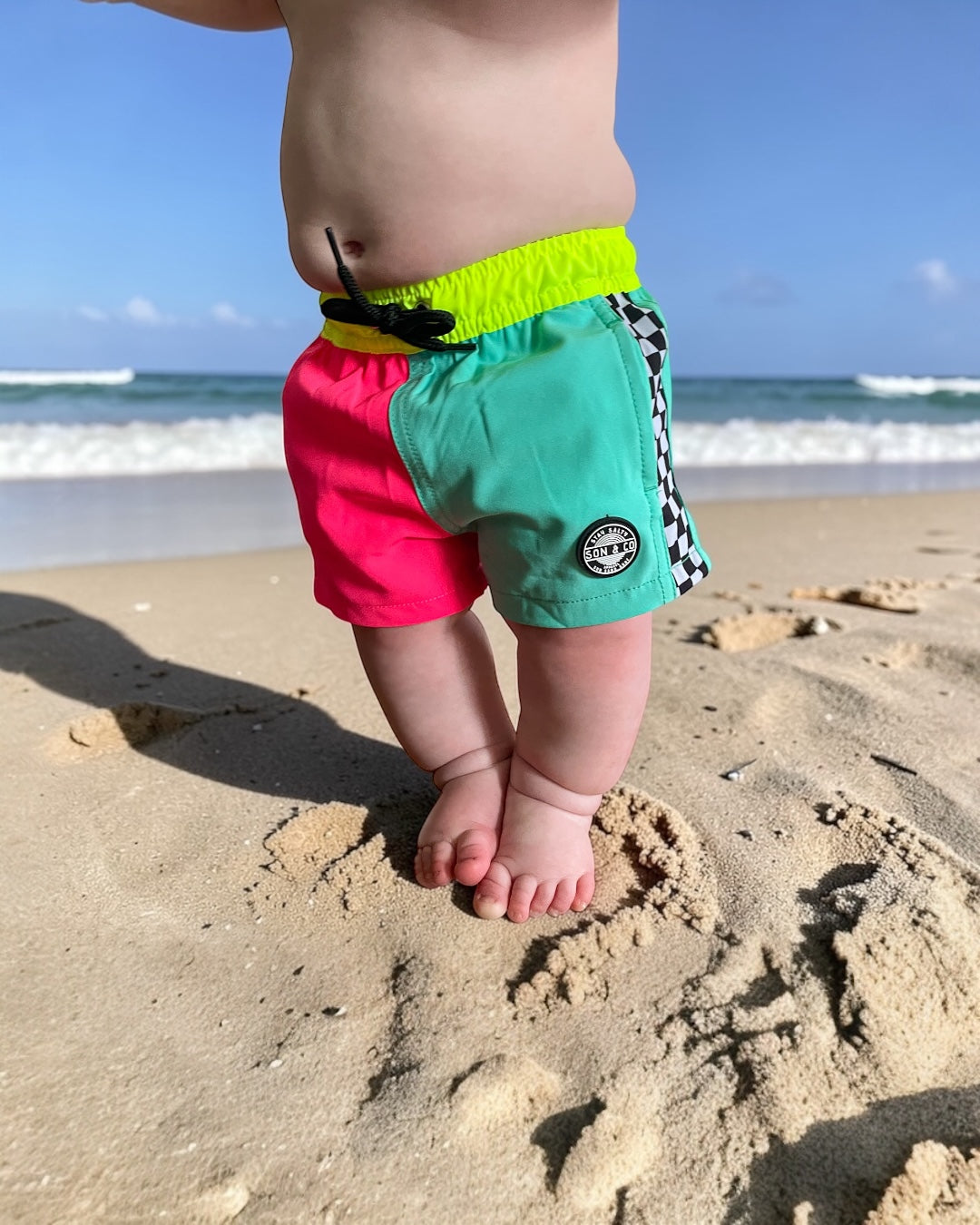 High Voltage Swim Trunks