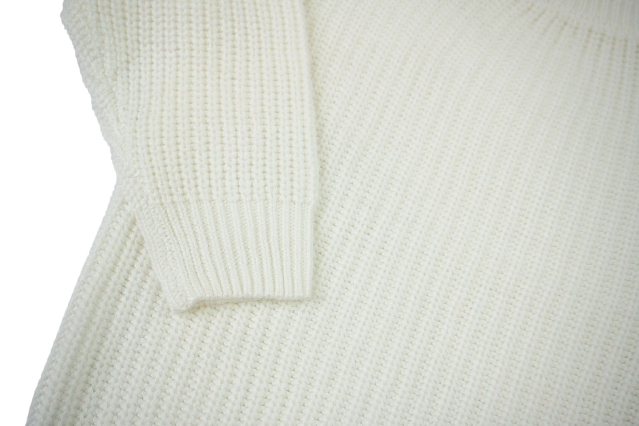 Ivory || Adult Chunky Knit Sweater