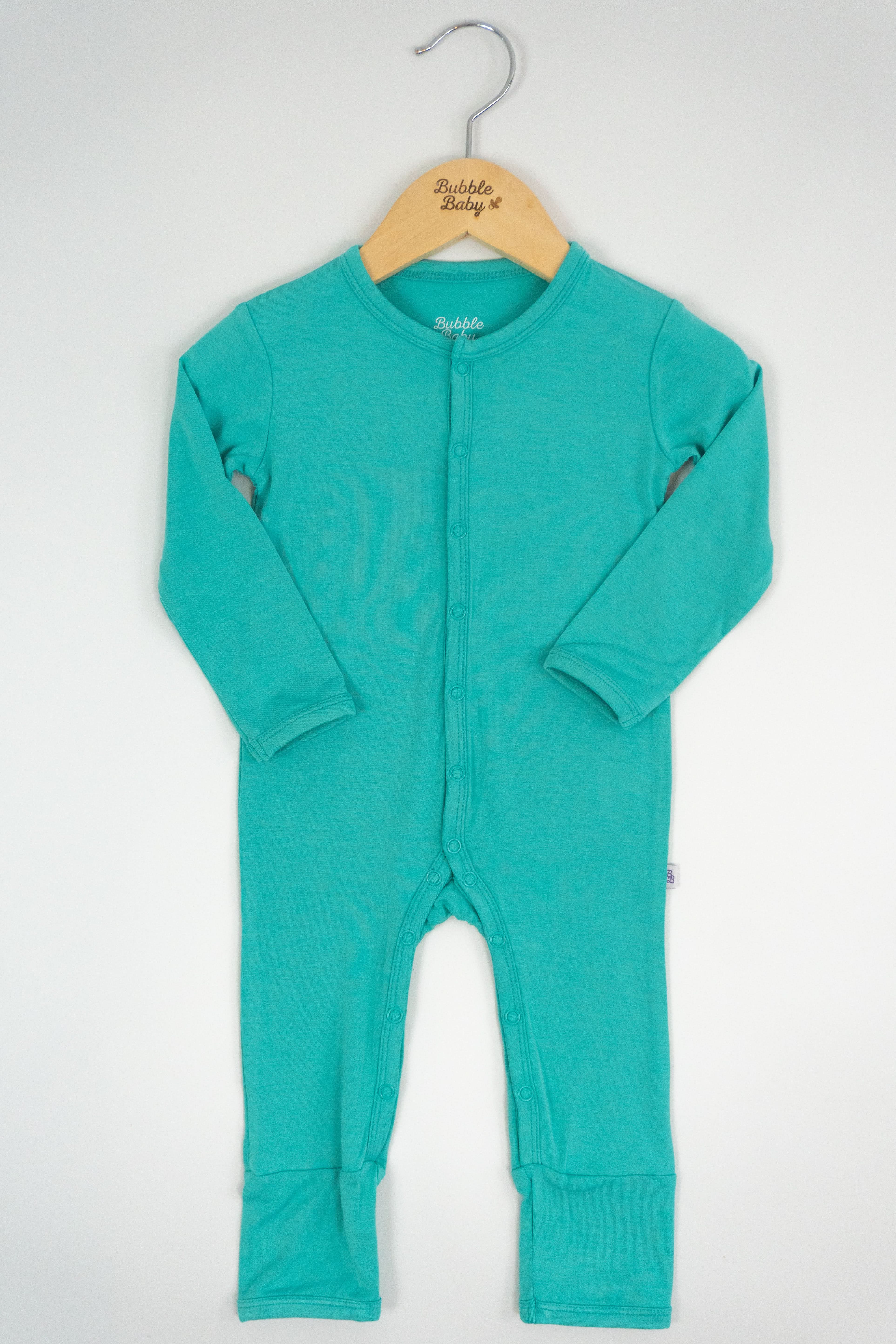 Turquoise | Snap Romper