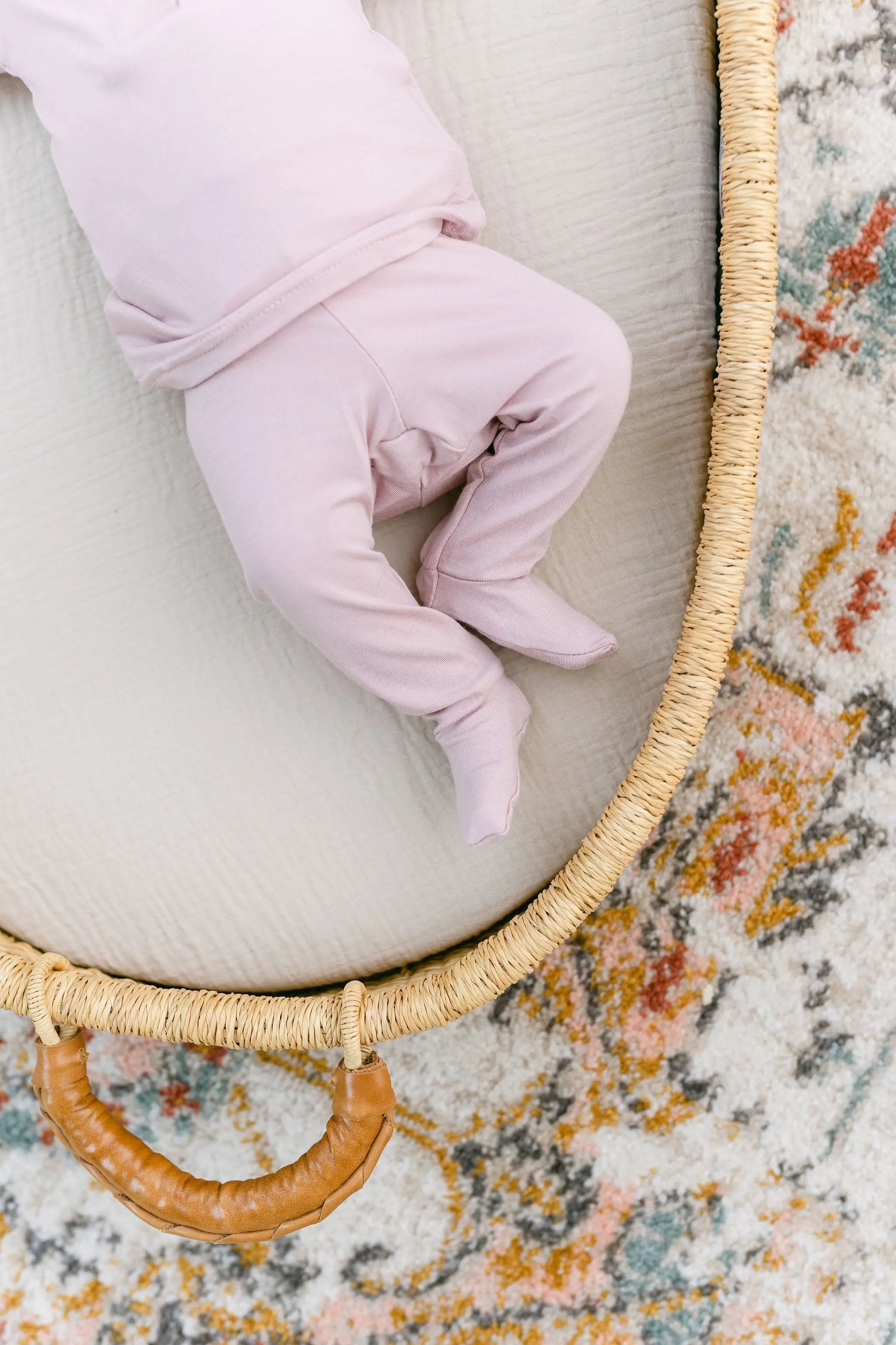 Top and Bottom Baby Outfit for Girls (Newborn - 12 months) - Dusty Rose