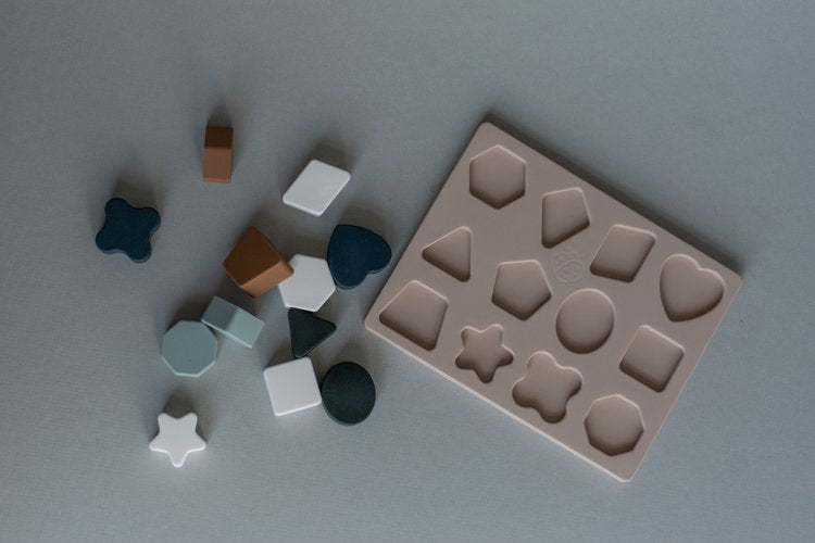 Silicone Mini Shape Puzzle
