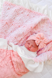Coraluxe Marble | Luxe Cuddle Blanket