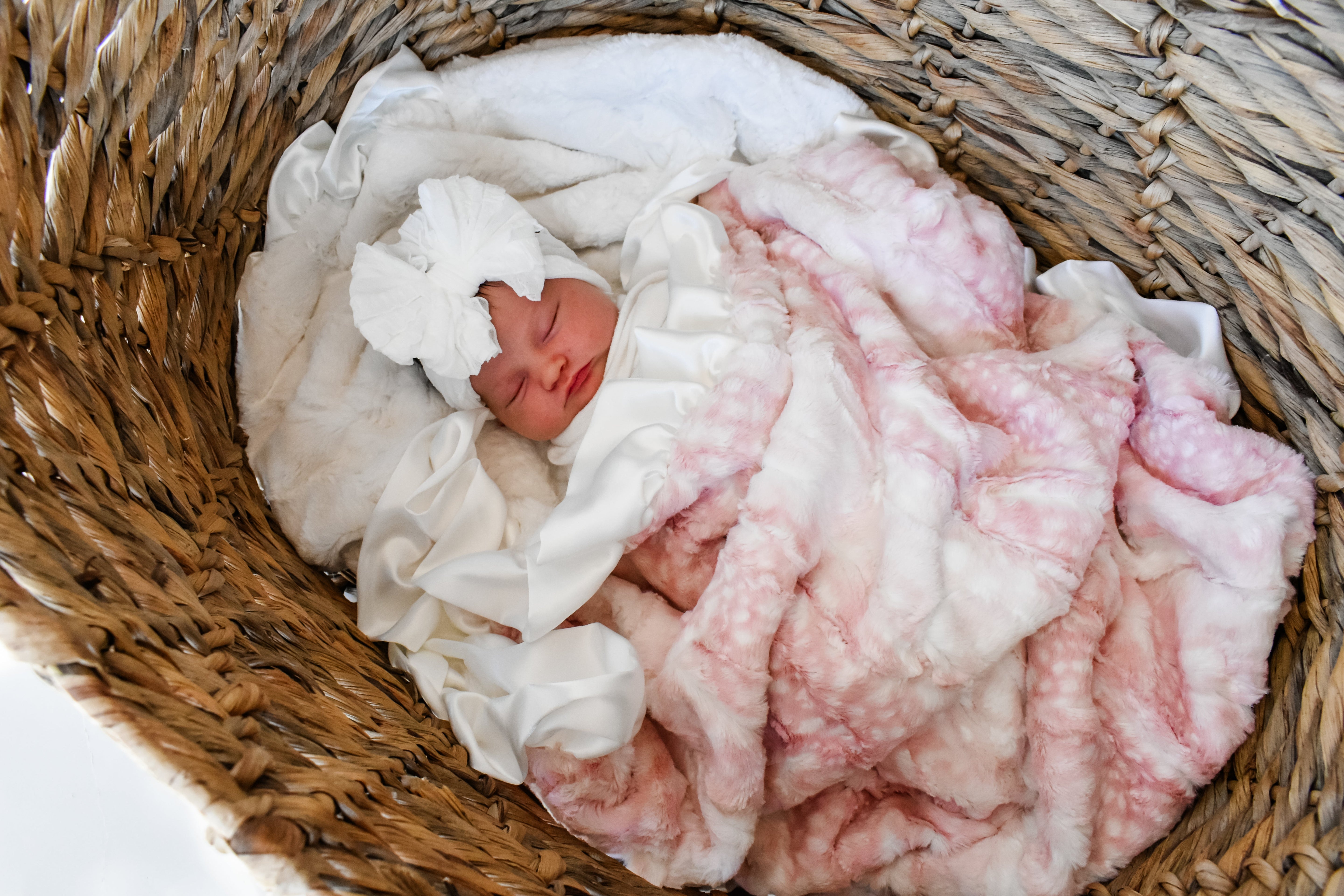 Sweet Pink Fawn | Luxe Cuddle Blanket