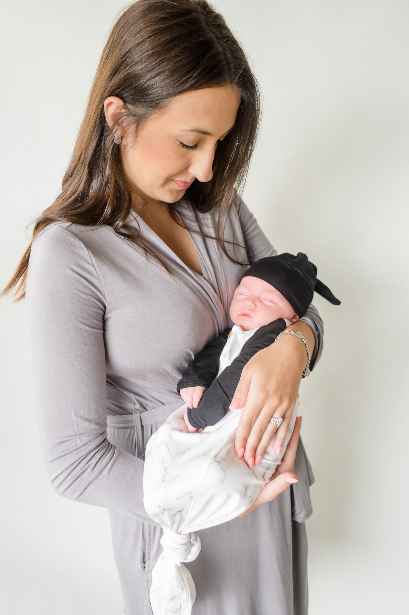 Stone Grey | Mommy Robe