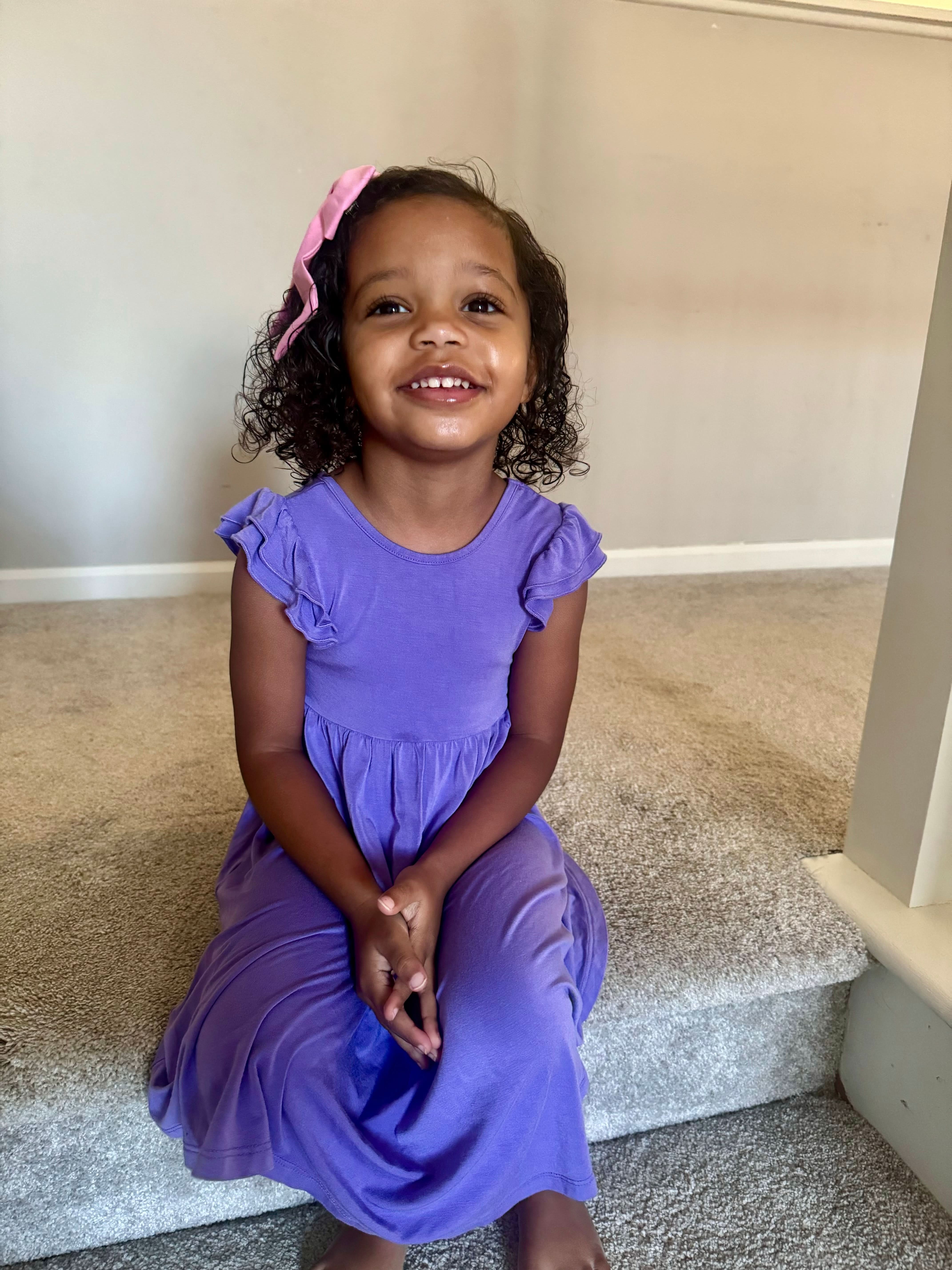 Aster | Toddler Flutter Dress