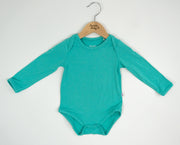Turquoise | Long Sleeve Bodysuit
