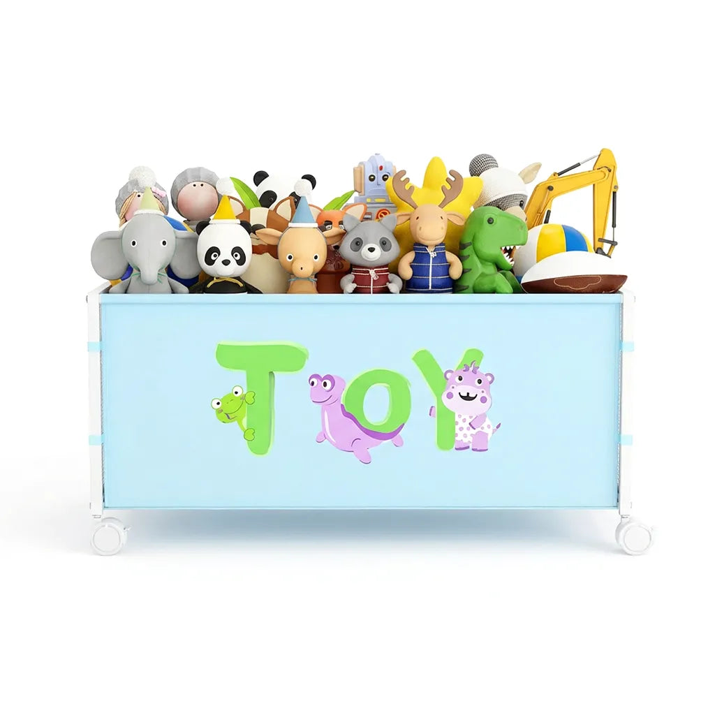 Extra Large Toy Box, 180L Toy Storage Organizer with Wheels