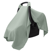 Baby Car Seat Cover in Fern