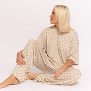 Women's Boxy Tee Lounge Set | Flora