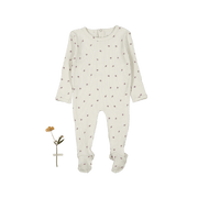 The Printed Romper - Rosa Pink