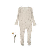 The Printed Romper - Dahlia Pink
