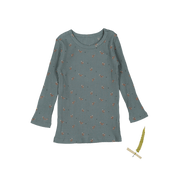 The Printed Long Sleeve Tee - Fox