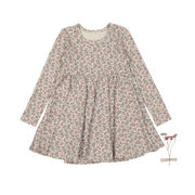 The Printed Long Sleeve Dress - Fairy