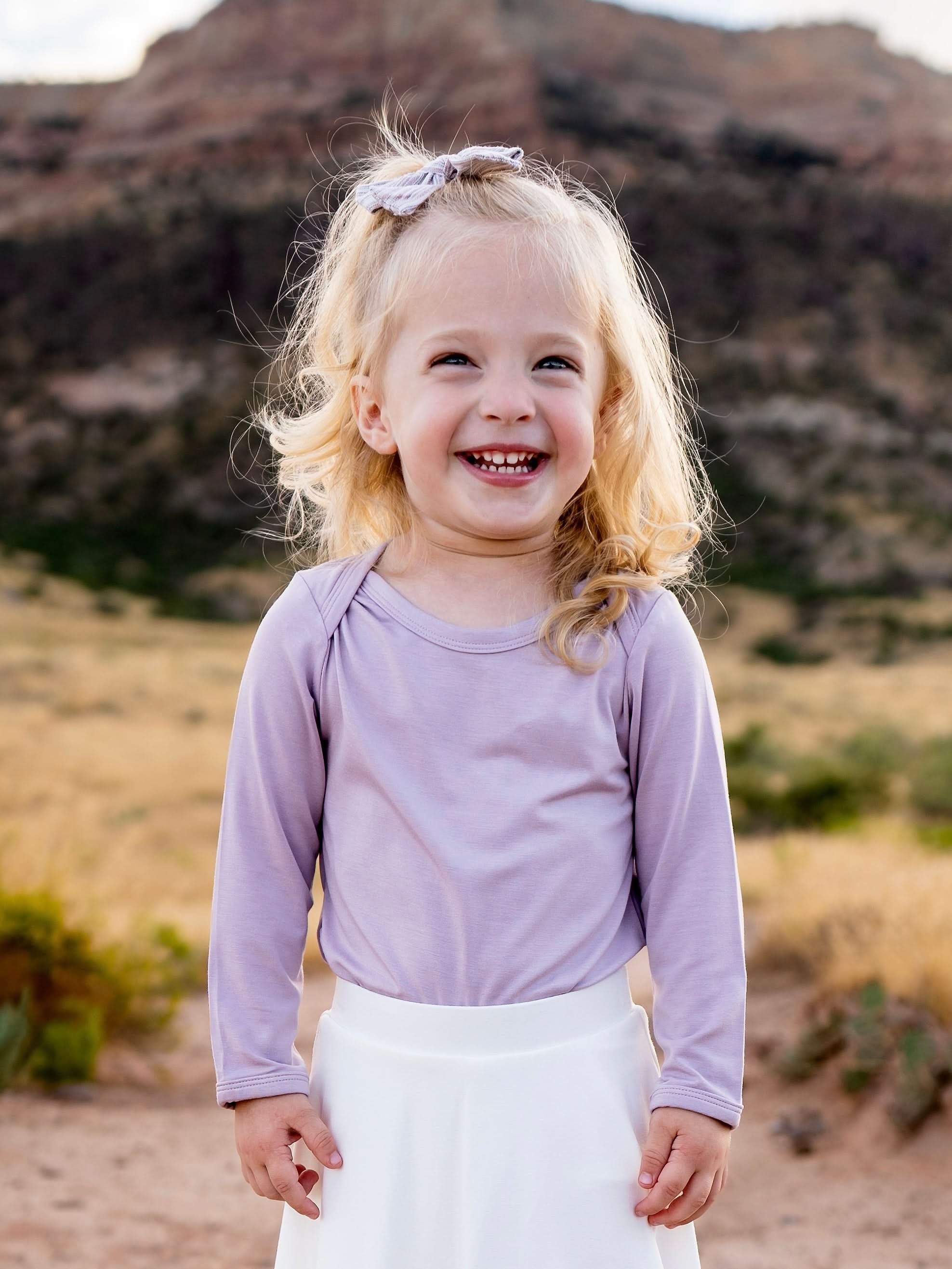 Mauve | Long Sleeve Bodysuit
