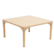 Square Adjustable Kids Table – 17" to 25" Height | Activity Table for Classrooms, Daycares & Homeschool