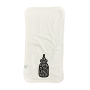 burp cloth | house white