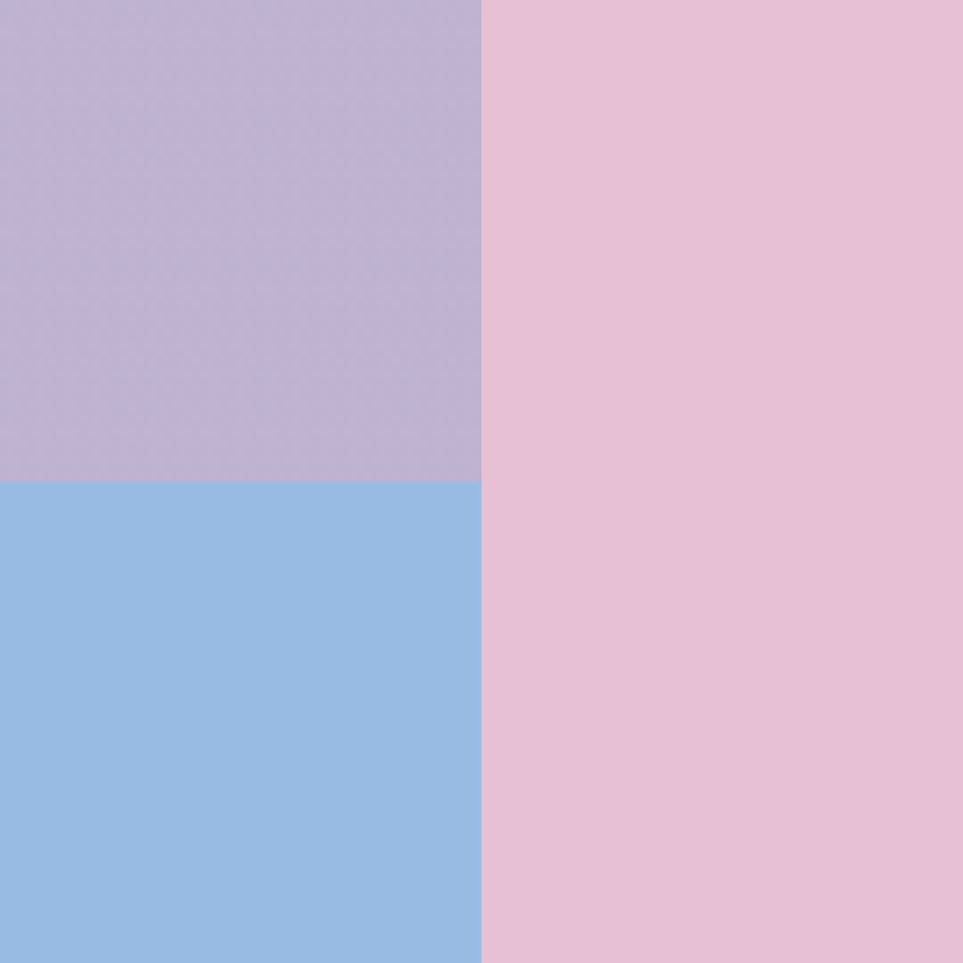 Petal / Lilac / Sky Colorblock | Snap Romper
