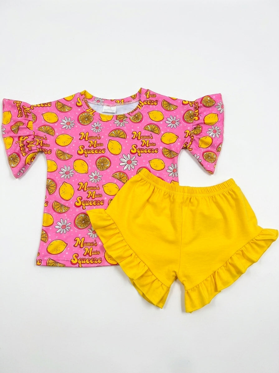 Mamas main squeeze ruffle set