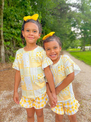 You are my sunshine ruffle set