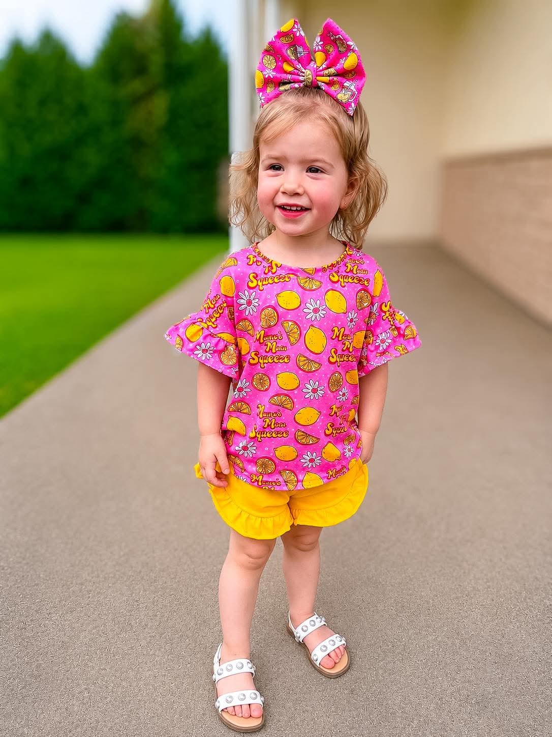 Mamas main squeeze ruffle set