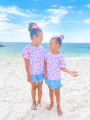 Seashell ruffle set