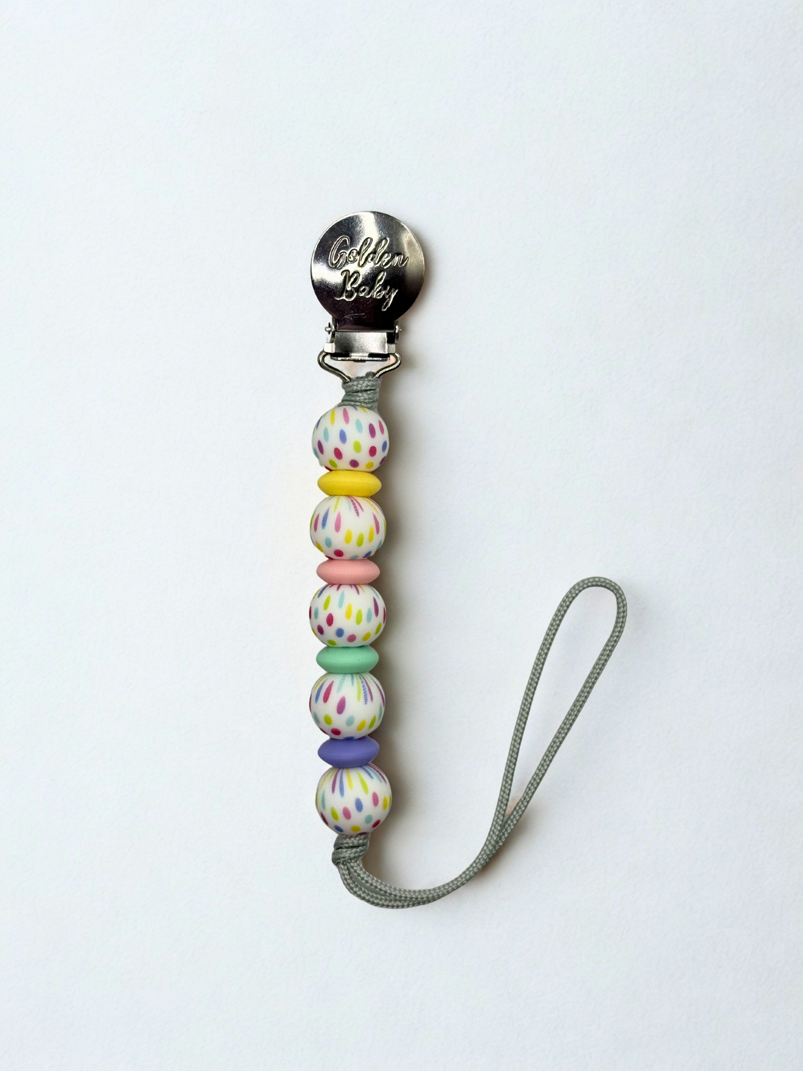 Lauren Clip // Spring Polka Dot
