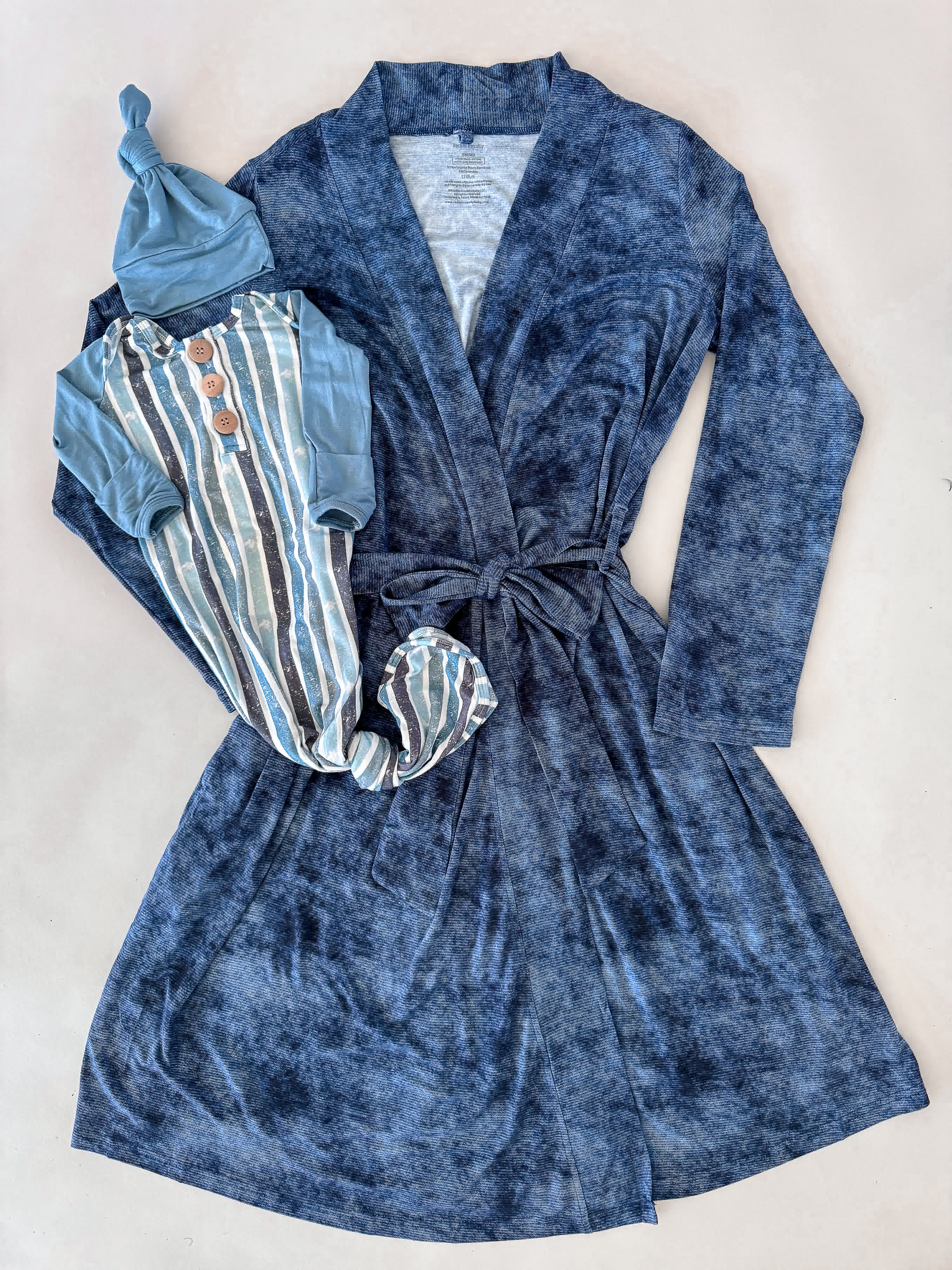 Hendrix | Knot Gown & Hat Set