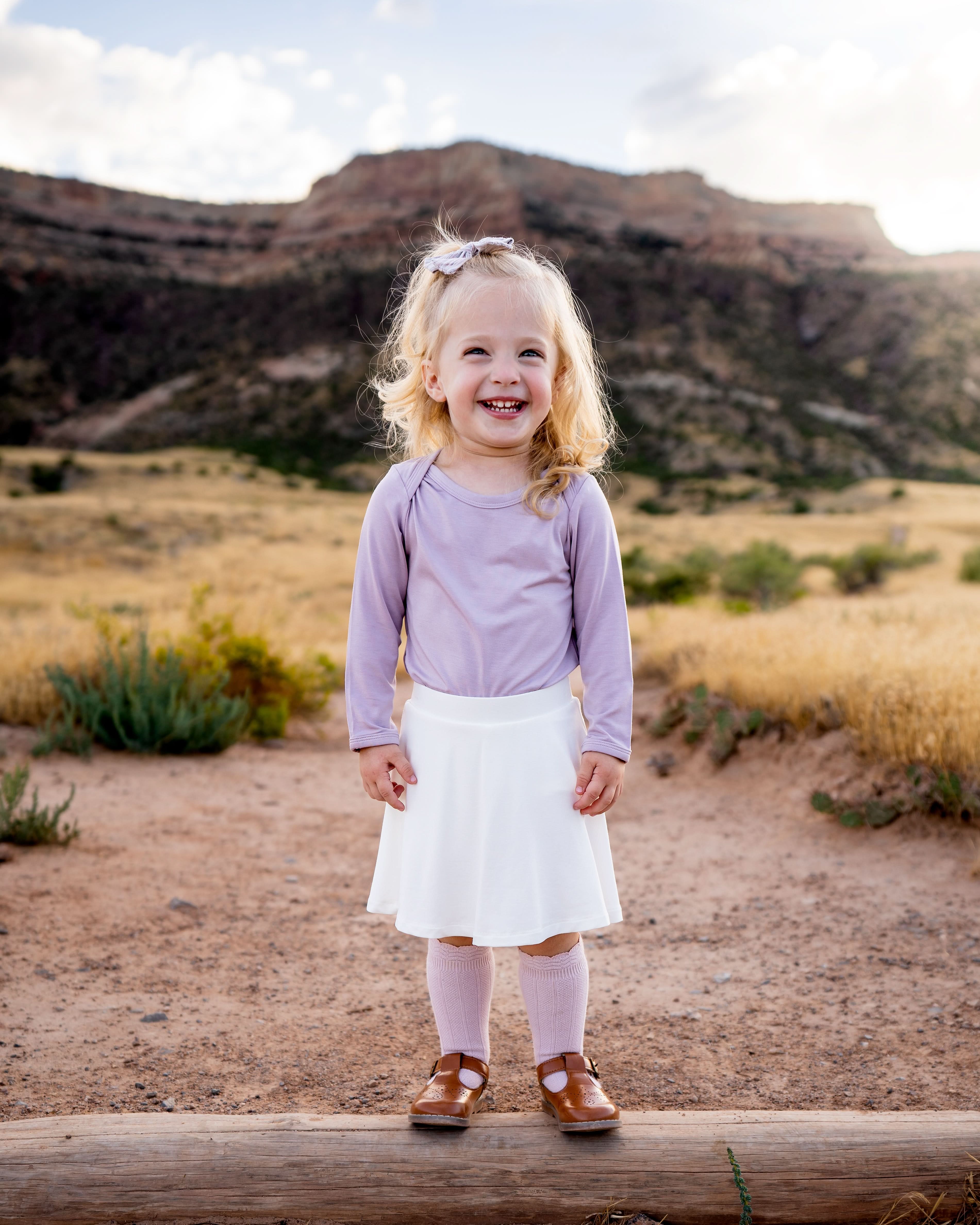 Mauve | Long Sleeve Bodysuit