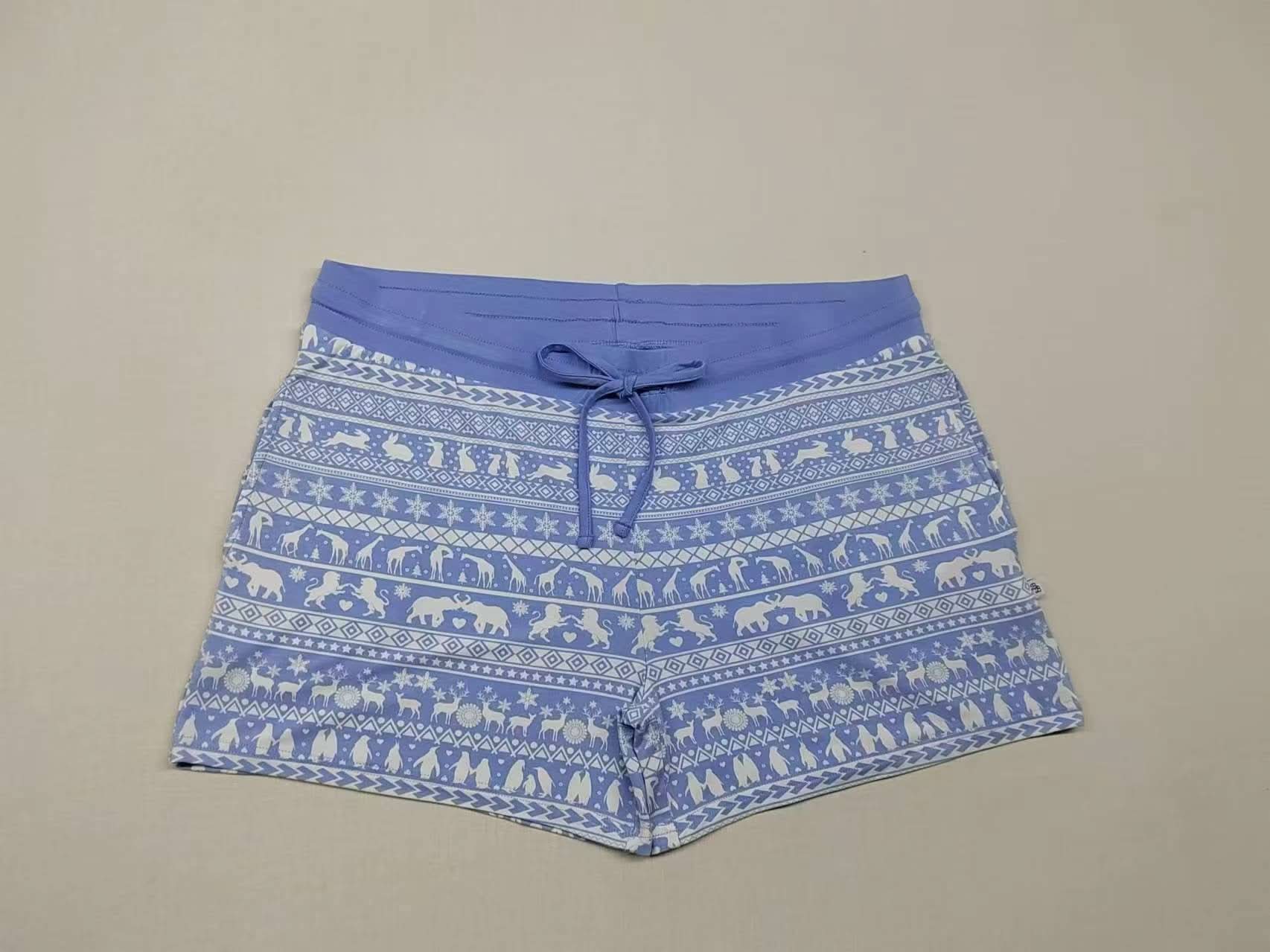 Arctic Fair Isle | Adult Lounge Shorts