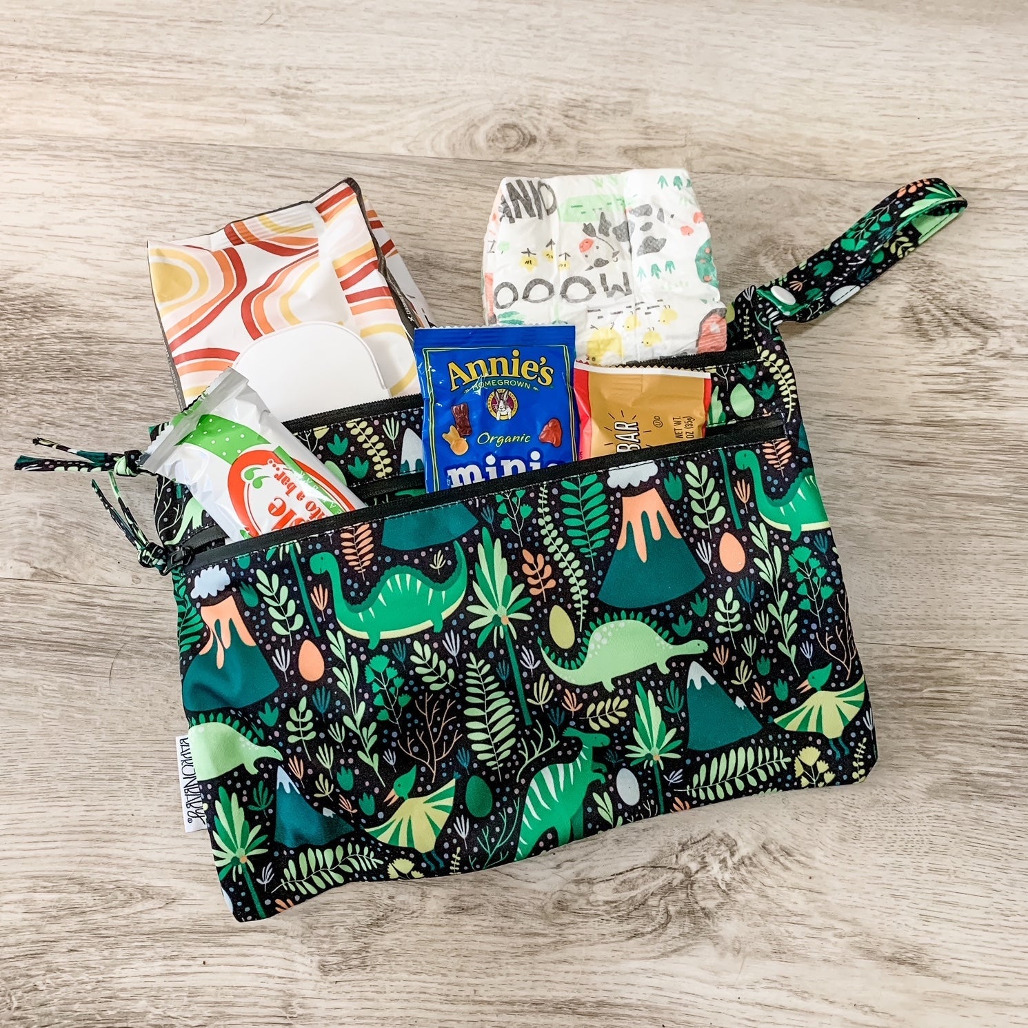 Dino Days - Waterproof Wet Bag (For mealtime, on-the-go, and more!) SALE