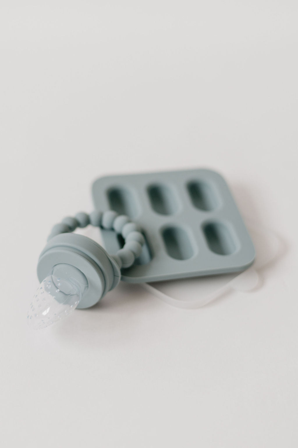 Silicone Fruit feeder & Ice Tray Set