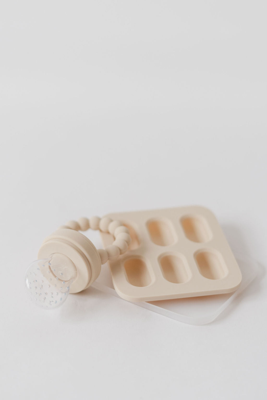 Silicone Fruit feeder & Ice Tray Set