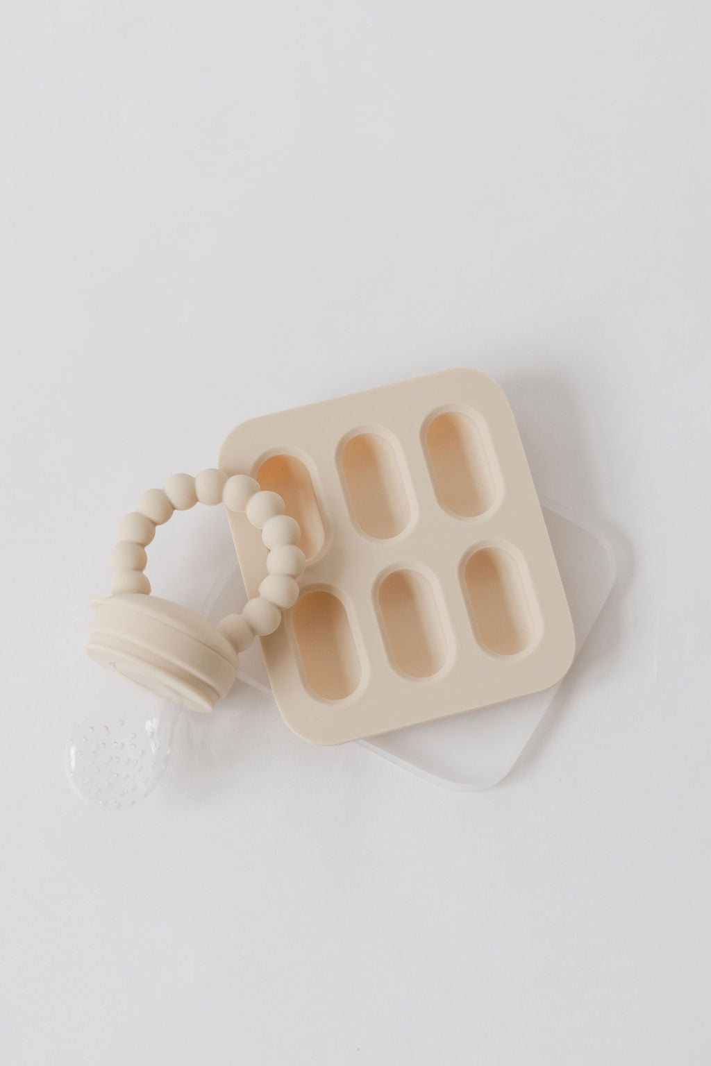 Silicone Fruit feeder & Ice Tray Set