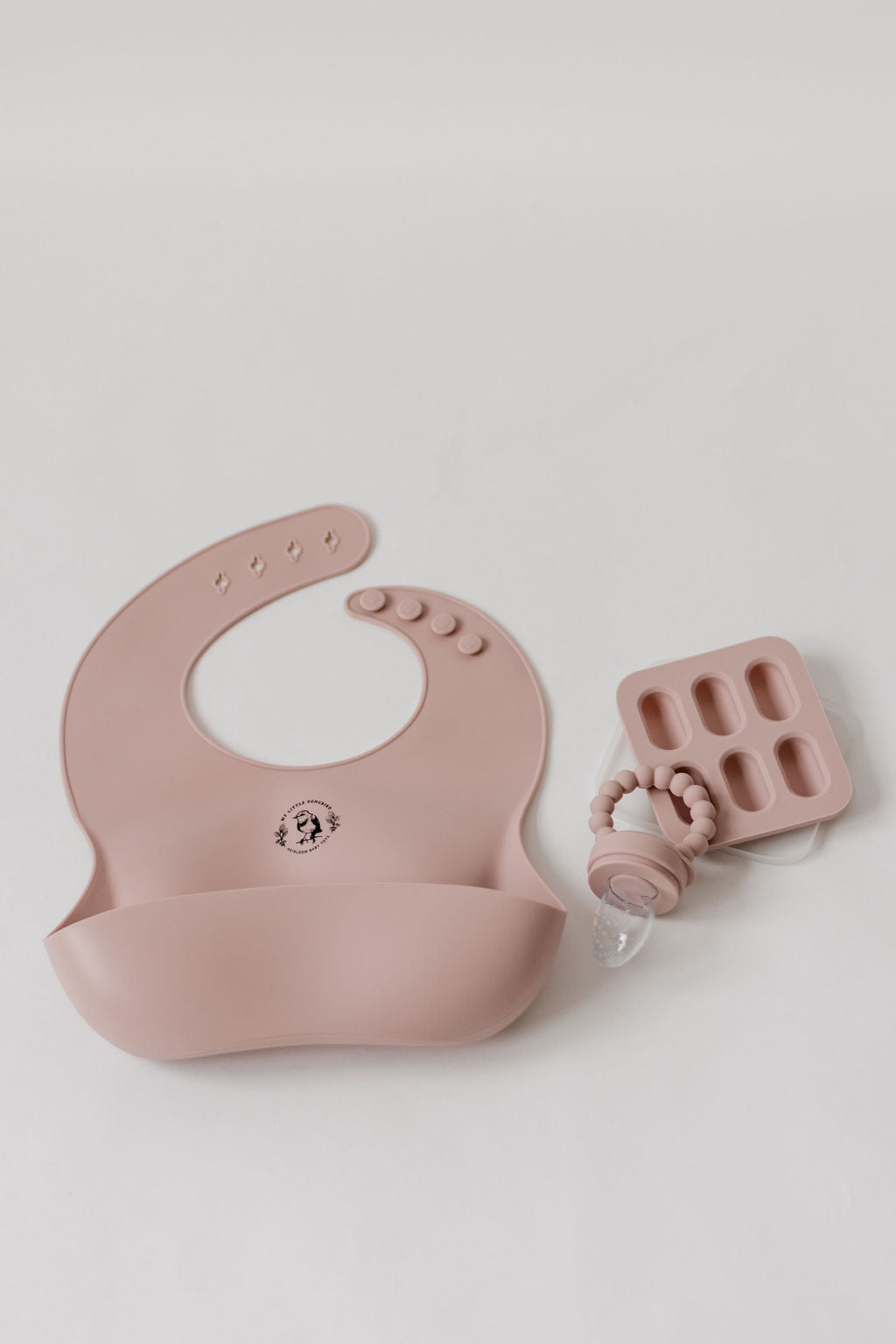 Silicone Fruit feeder & Ice Tray Set