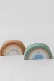 Silicone Stacking Rainbow