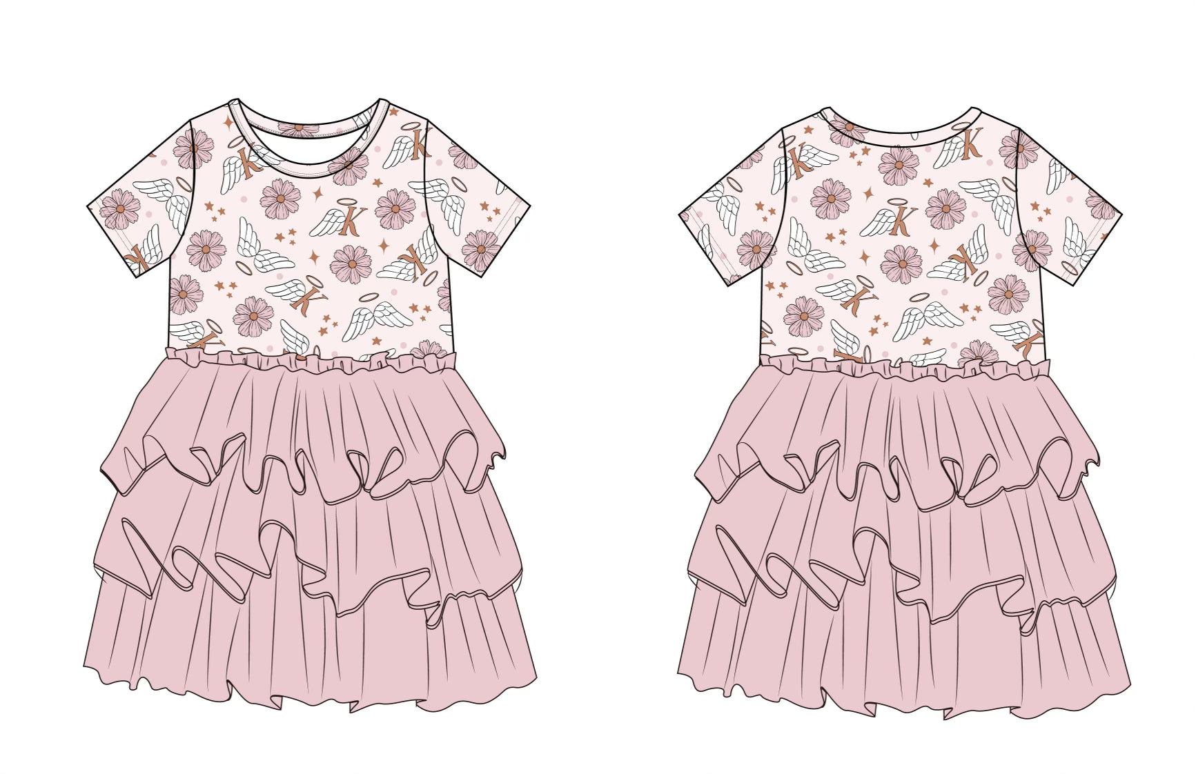 KALLIE'S WING'S DREAM TUTU DRESS