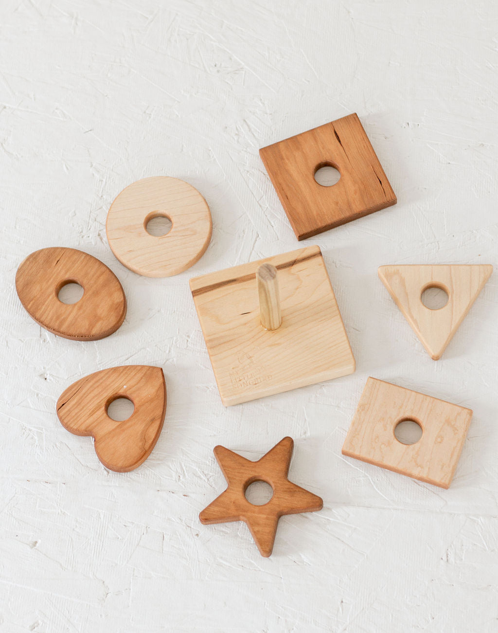 Wooden Shape Stacker