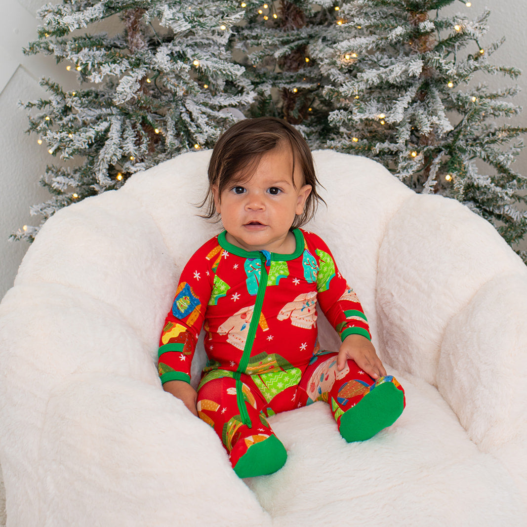 Ugly Sweater Party Footie
