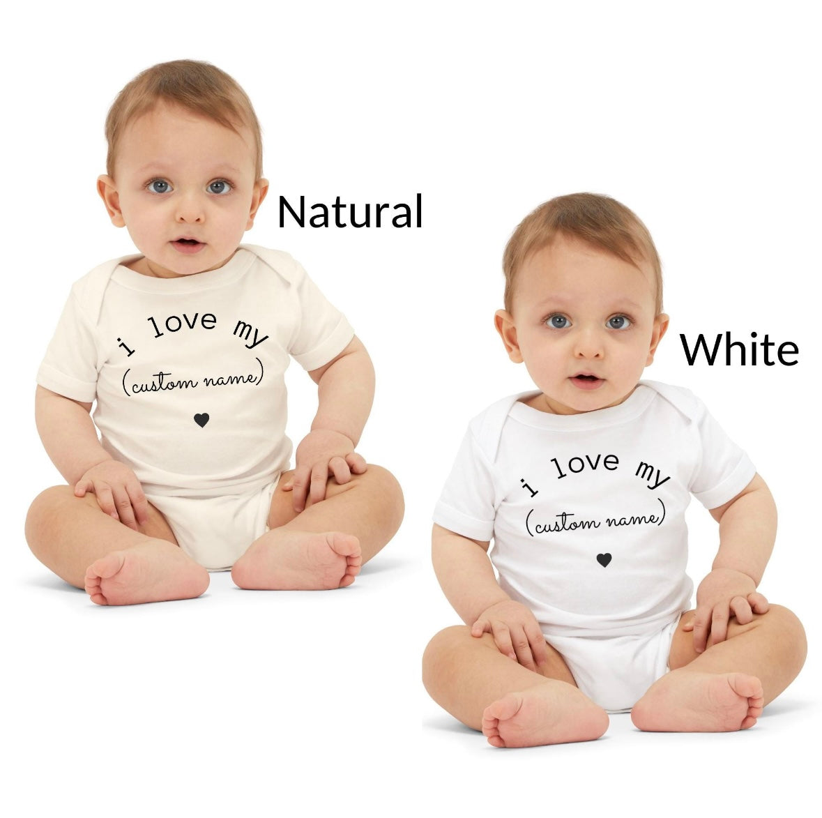 ' I Love My... '  Personalized Bodysuit