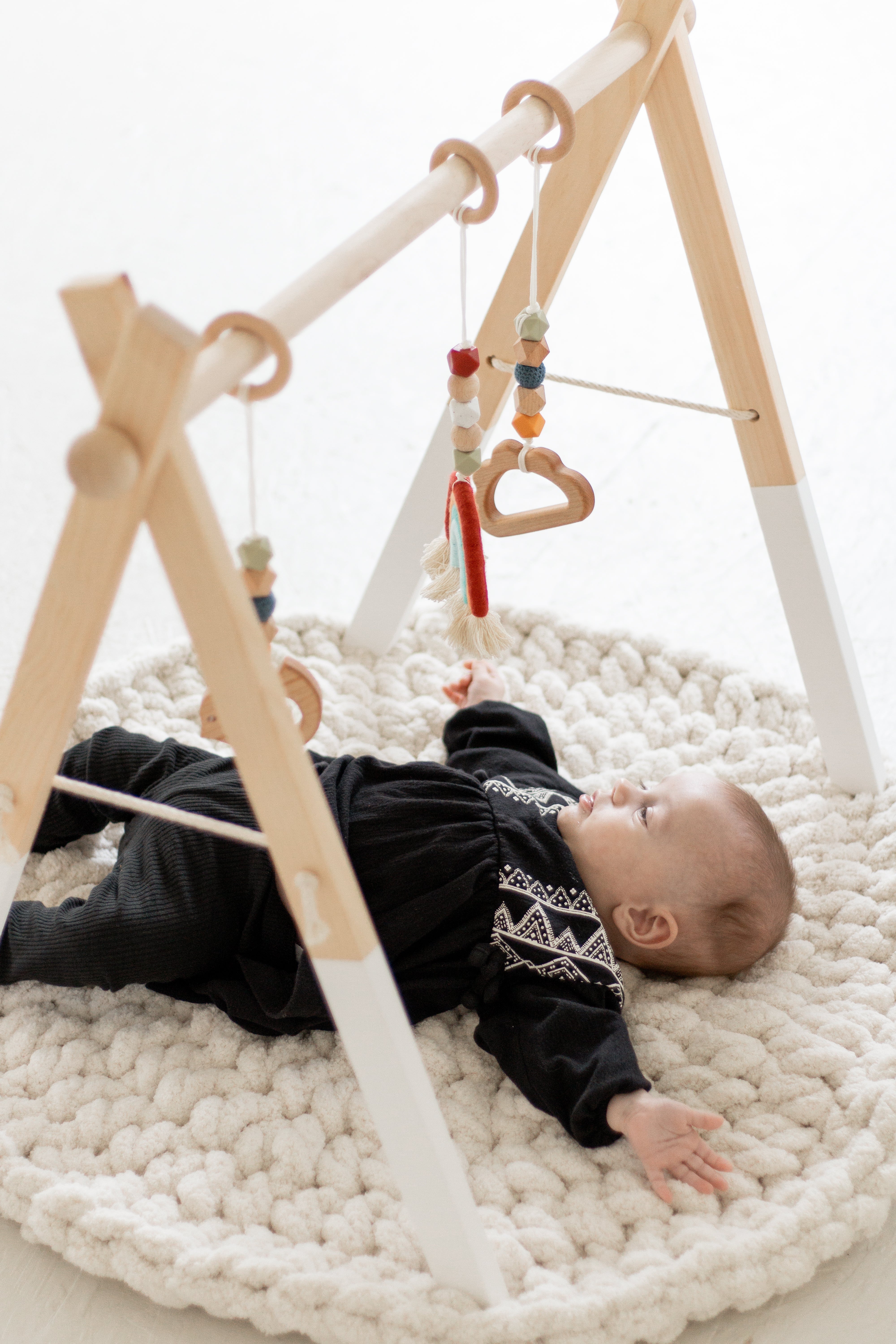 Rainbow Baby Play Gym - Bold