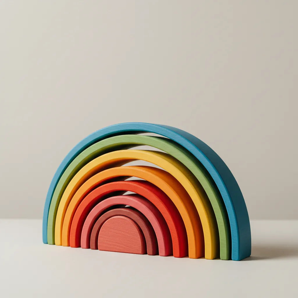 Heirloom Wooden Rainbow[Sample Product]