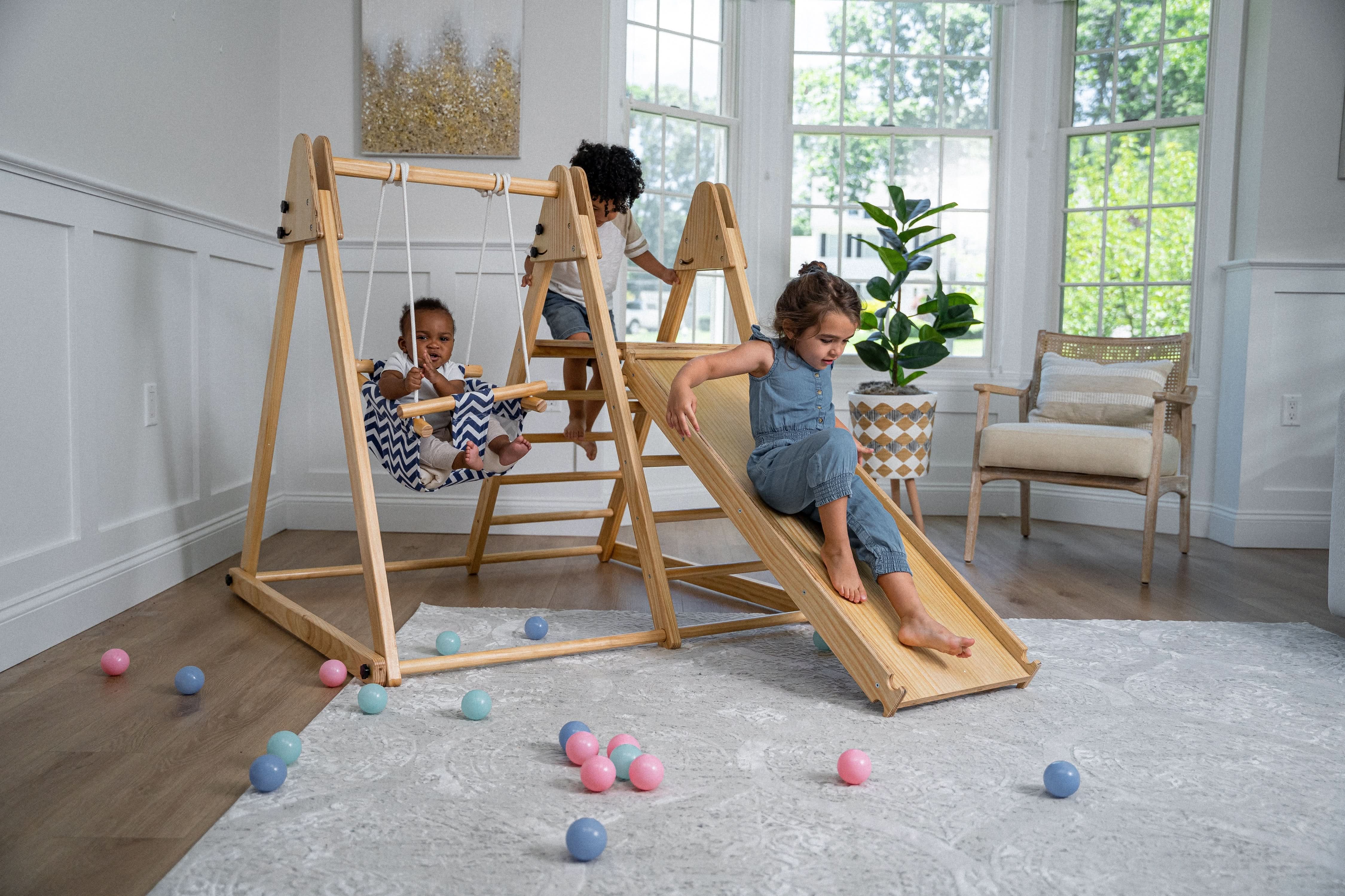 Juniper | Toddler Climber & Swing | Foldable