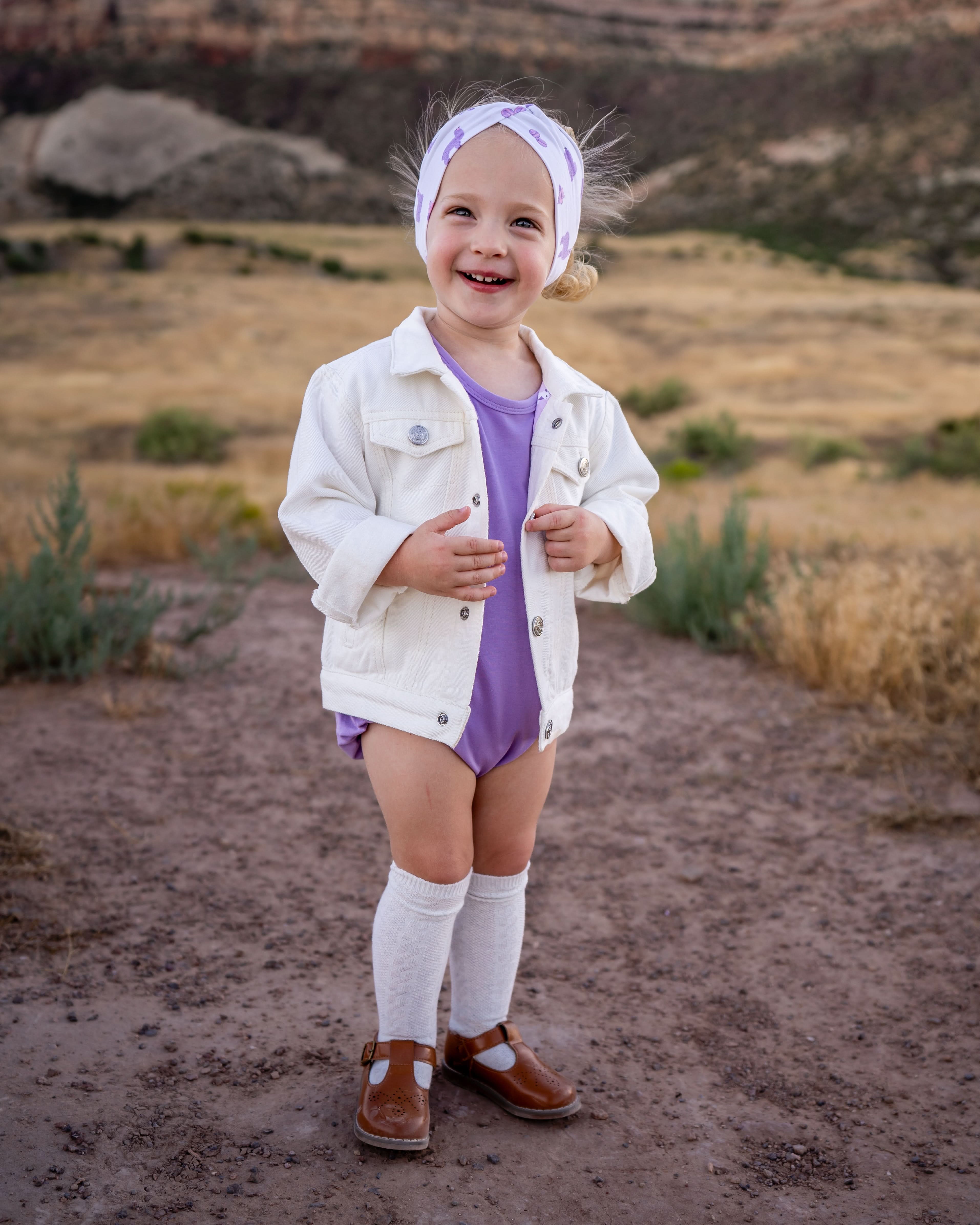 Bunny | Ivory Denim Jacket